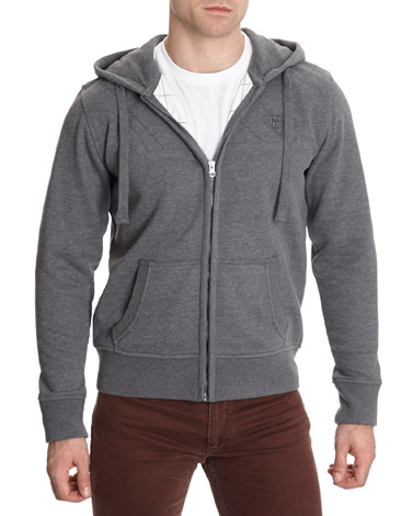 Paul Costelloe Living Hooded Zip Through Sweatshirt